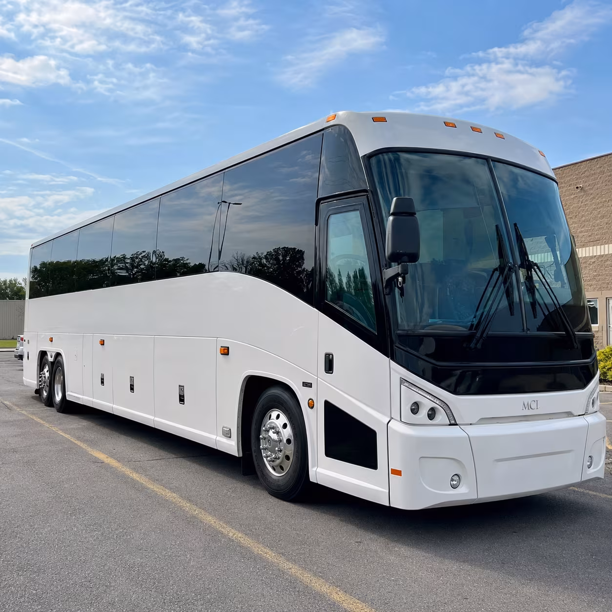 clinton bus rental service area