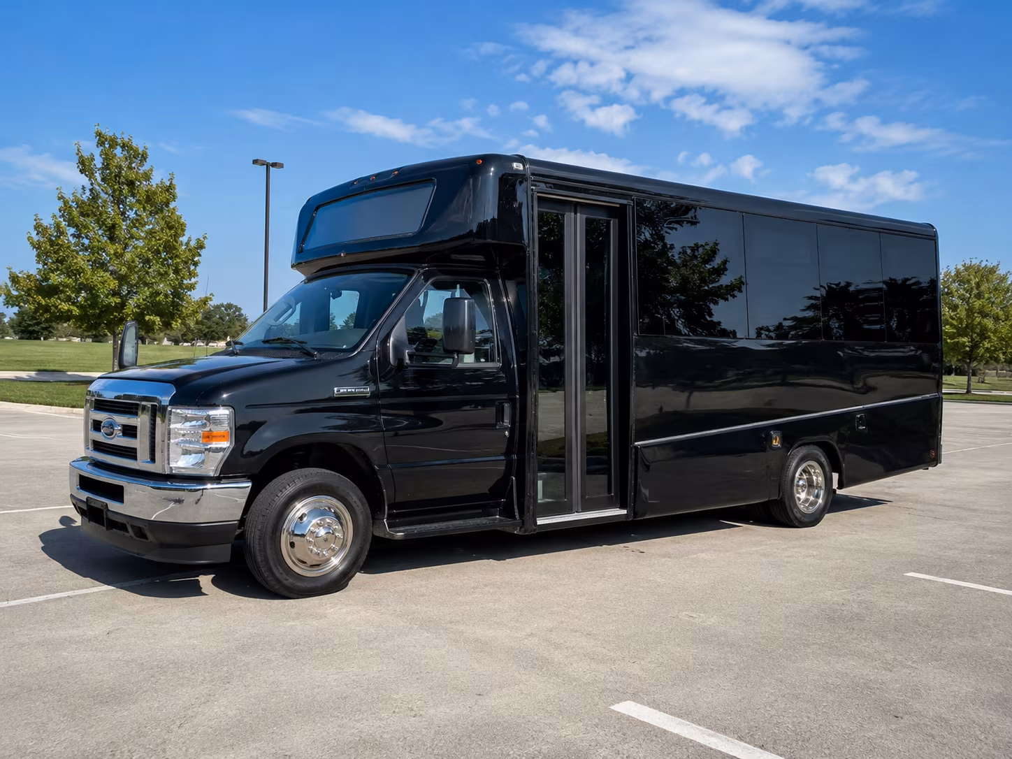 clinton concert transportation onboard seating