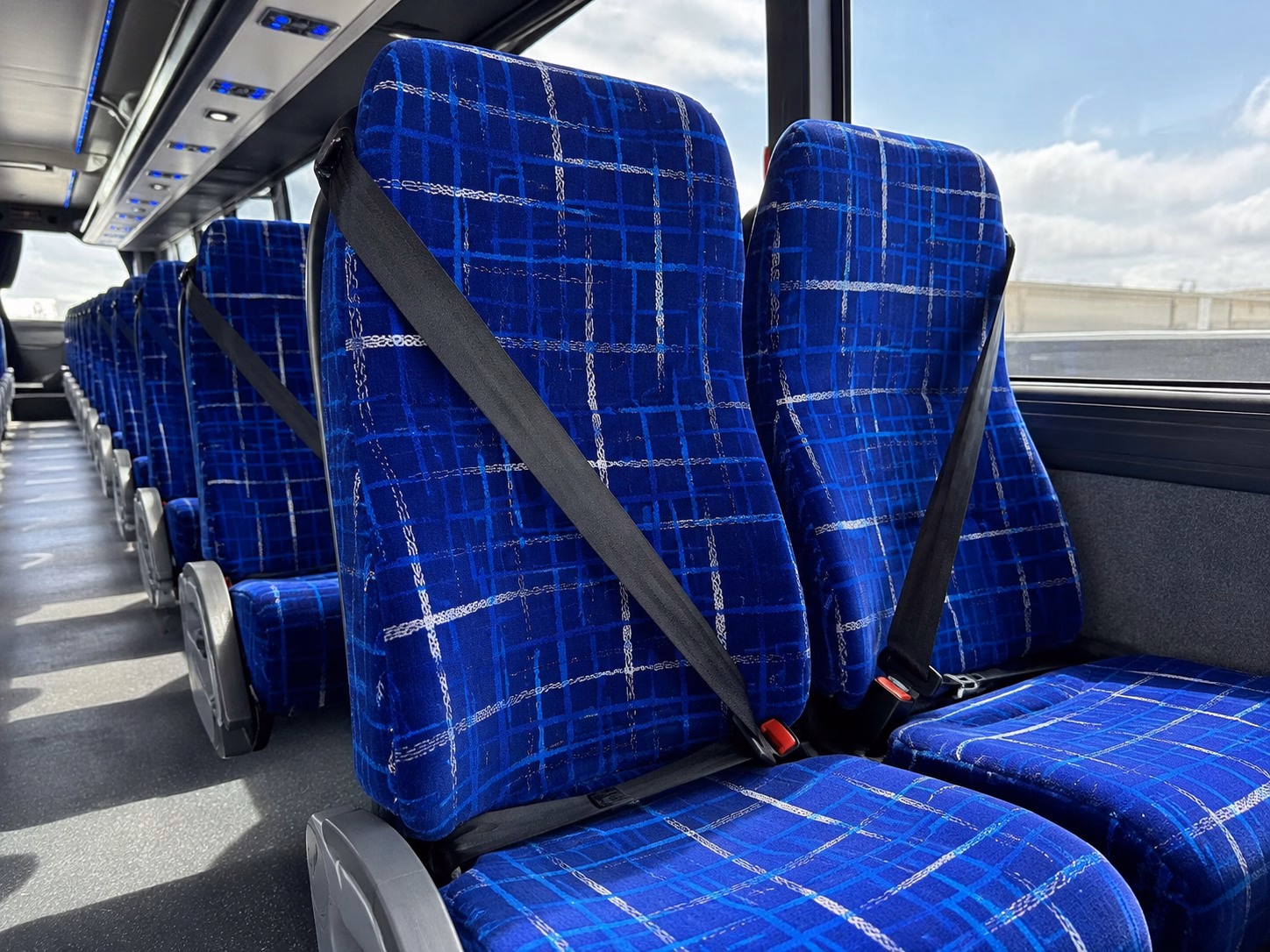 clinton religious group transportation onboard seating