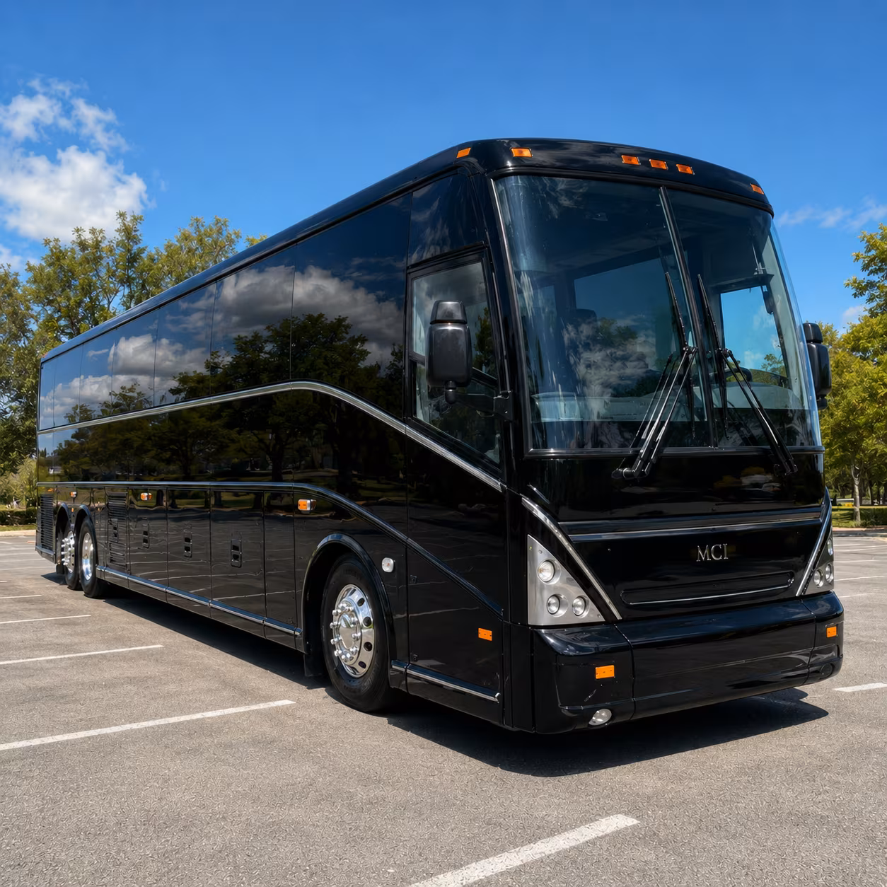 clinton school event transportation onboard seating