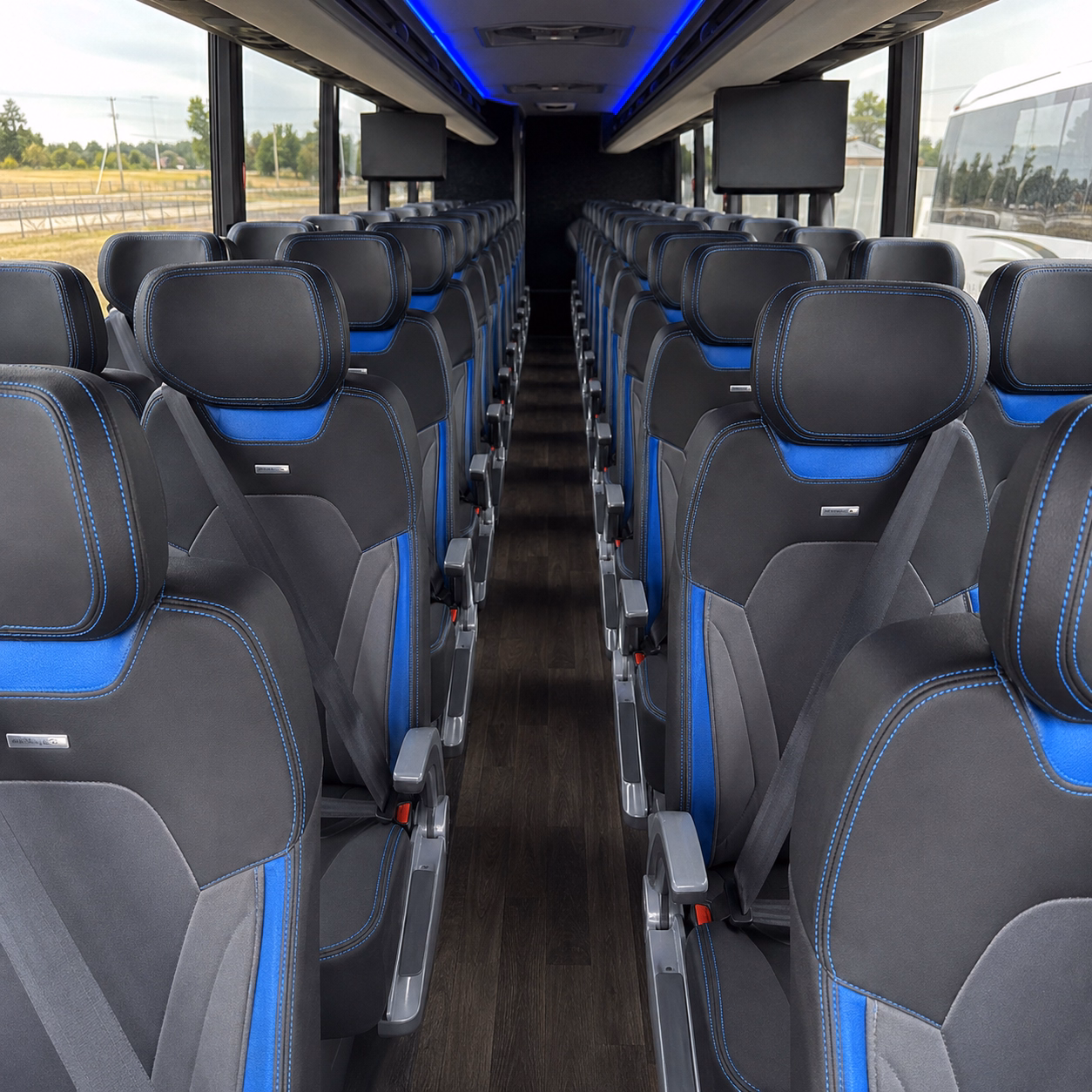 clinton wine tour brewery transportation onboard seating