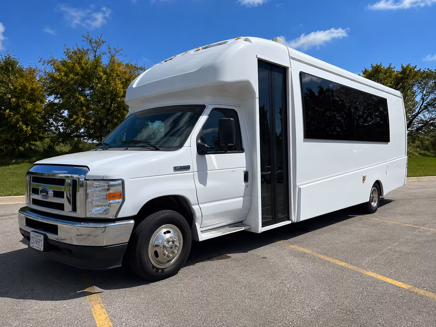 finding the right party bus size for your clinton prom group is easy